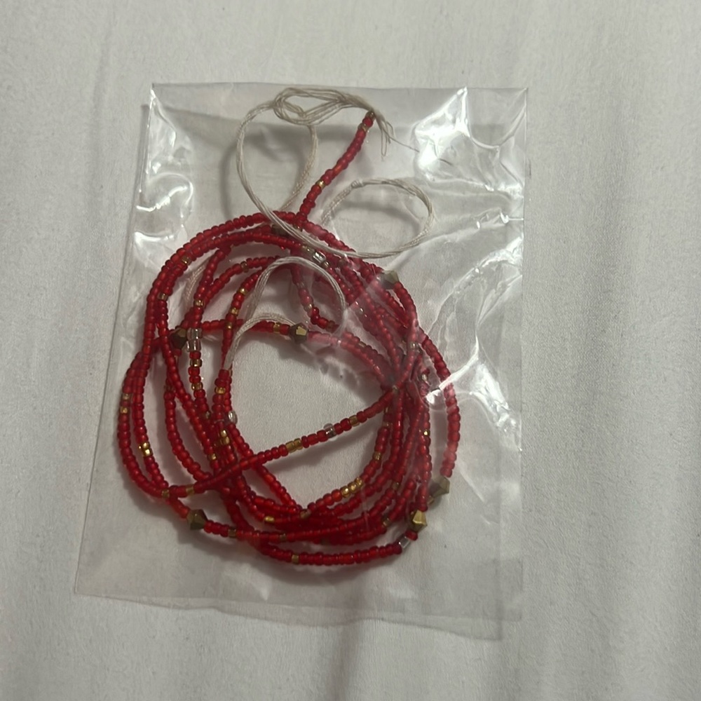 Belly beads handmade